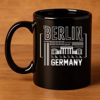 Berlin Germany 11oz C Handle Ceramic Mug