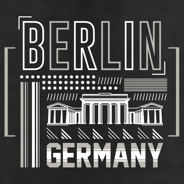Berlin Germany 11oz C Handle Ceramic Mug