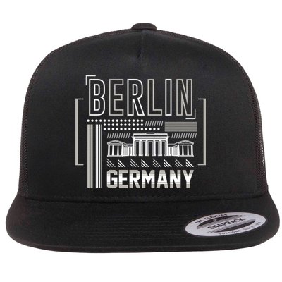 Berlin Germany Flatbill Hat