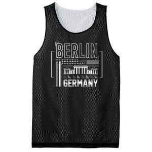 Berlin Germany Mesh Reversible Basketball Jersey Tank