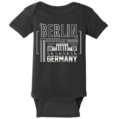 Berlin Germany Baby Bodysuit