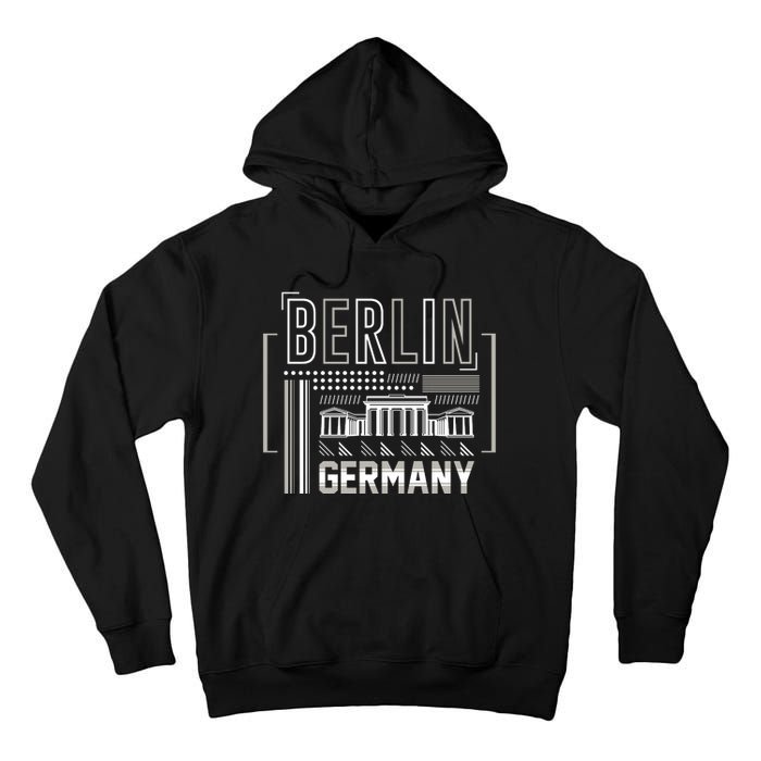 Berlin Germany Tall Hoodie