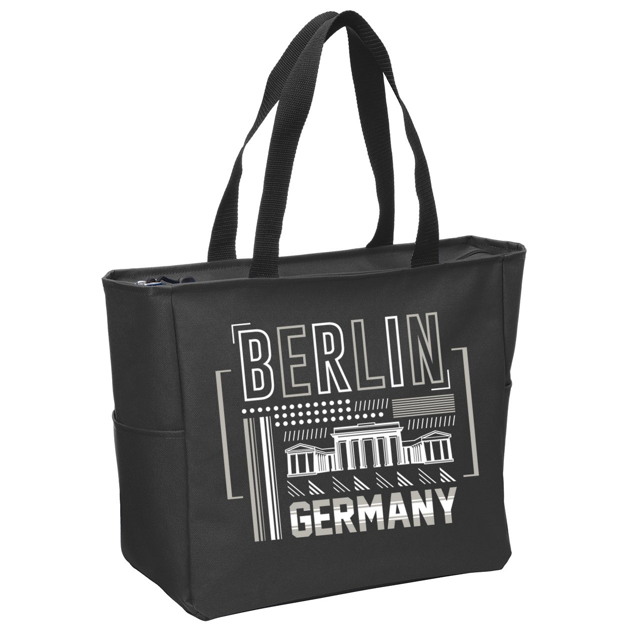 Berlin Germany Zip Tote Bag