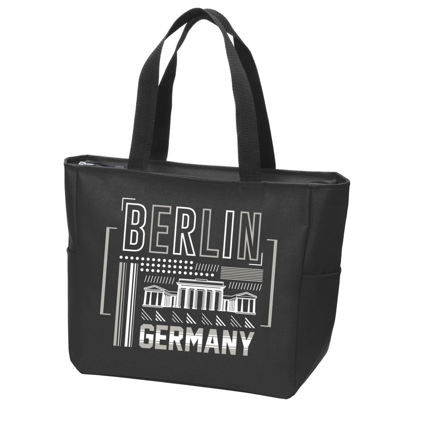 Berlin Germany Zip Tote Bag