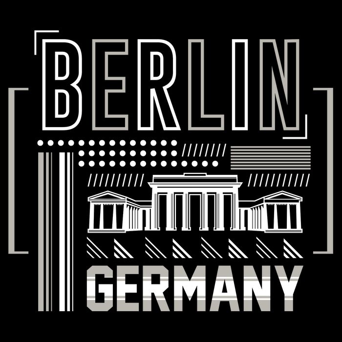 Berlin Germany Zip Tote Bag