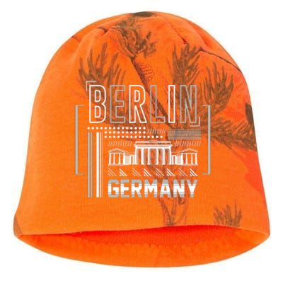 Berlin Germany Kati - Camo Knit Beanie