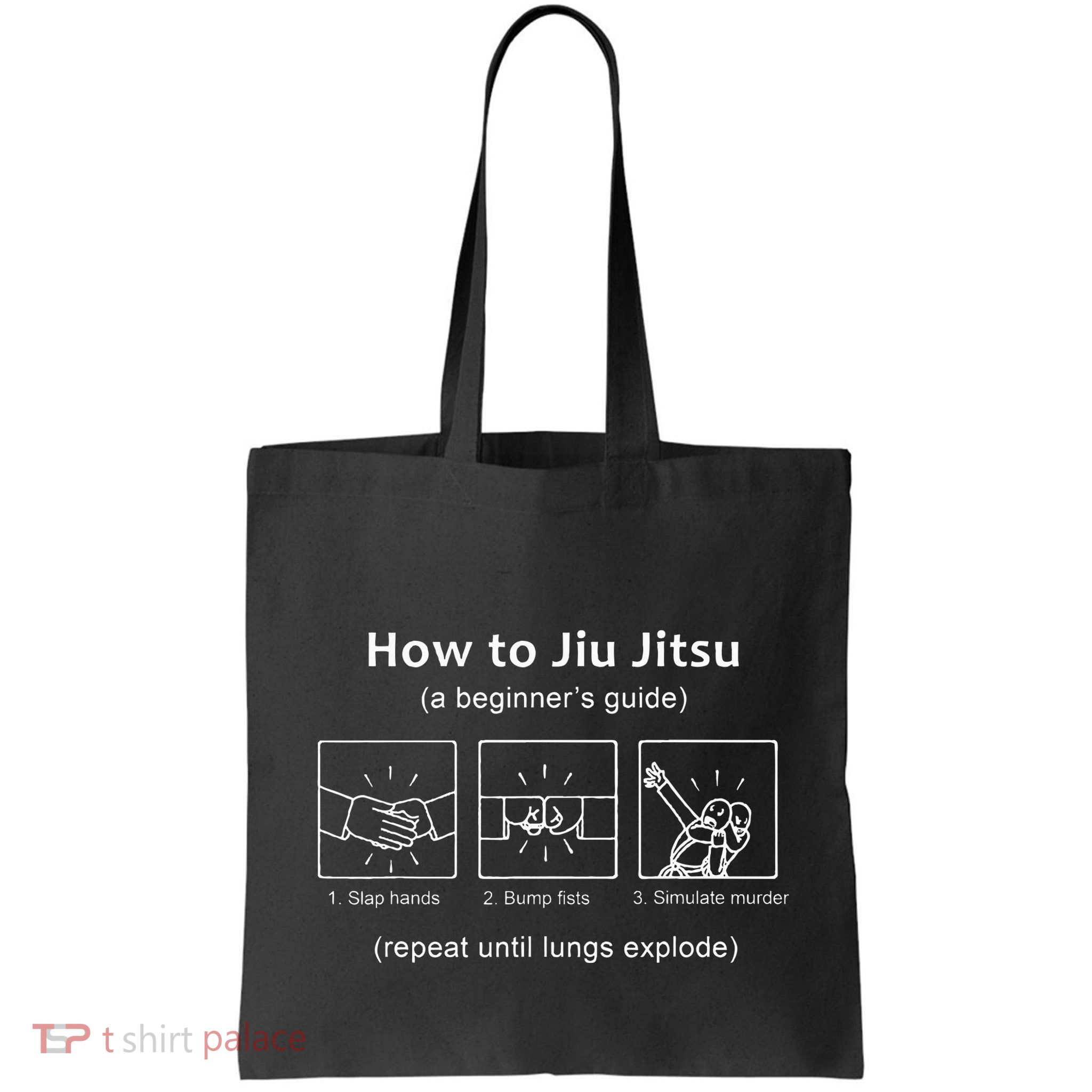 Bjj Gifts Beginner Jiu Jitsu Guide Funny Brazilian Jiu Jitsu Bag