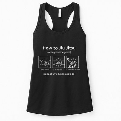Bjj Gifts Beginner Jiu Jitsu Guide Funny Brazilian Jiu Jitsu Womens Tank Top