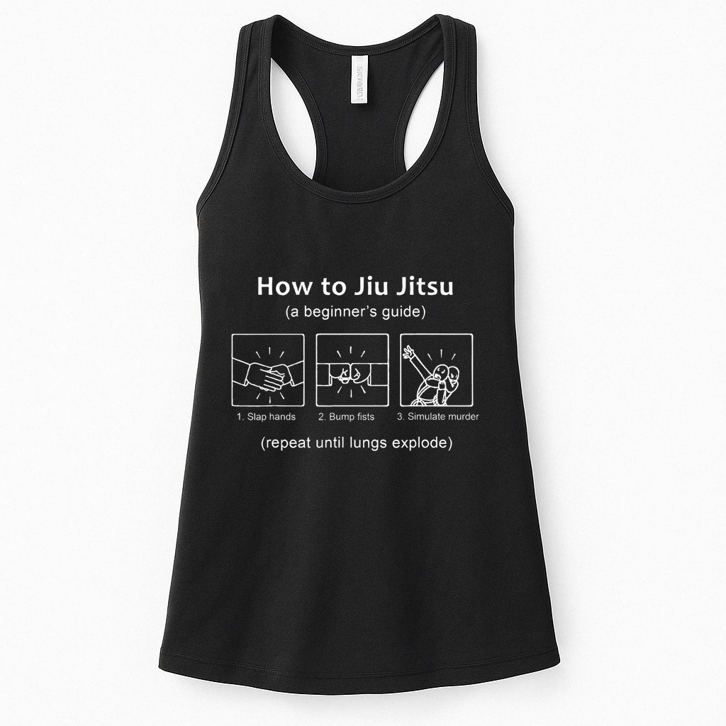 Bjj Gifts Beginner Jiu Jitsu Guide Funny Brazilian Jiu Jitsu Womens Tank Top