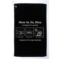 Bjj Gifts Beginner Jiu Jitsu Guide Funny Brazilian Jiu Jitsu Golf Towel