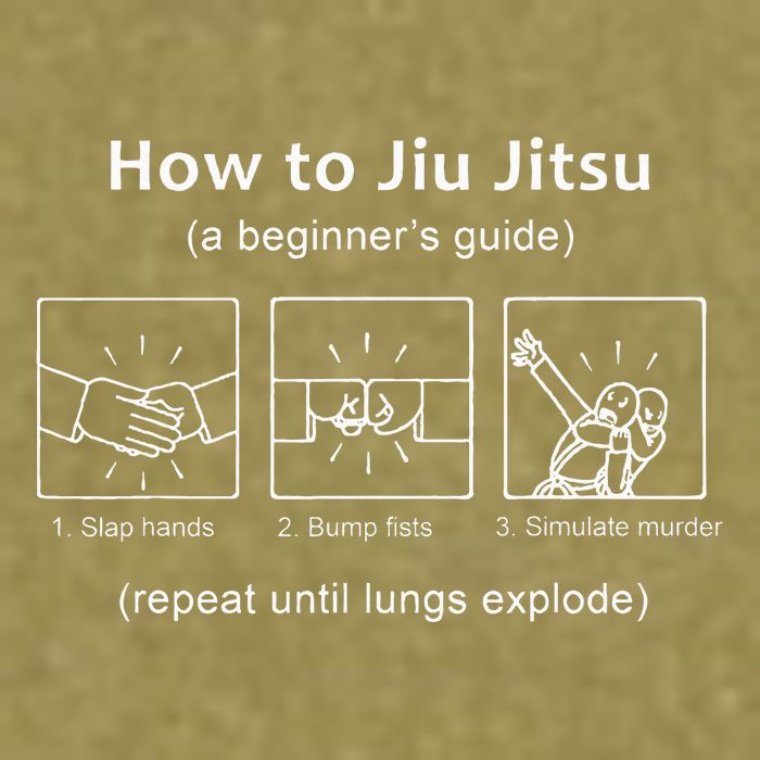 Bjj Gifts Beginner Jiu Jitsu Guide Funny Brazilian Jiu Jitsu Garment-Dyed Women's Muscle Tee