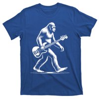 Bass Guitarist Bigfoot Bass Guitar Player Sasquatch Gift T-Shirt