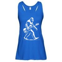 Bass Guitarist Bigfoot Bass Guitar Player Sasquatch Gift Ladies Essential Flowy Tank