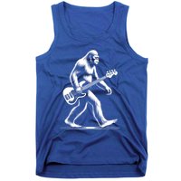 Bass Guitarist Bigfoot Bass Guitar Player Sasquatch Gift Tank Top