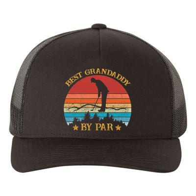 Best Grampy By Par Daddy Fars Day Golf Lover Golfer Yupoong Adult 5-Panel Trucker Hat