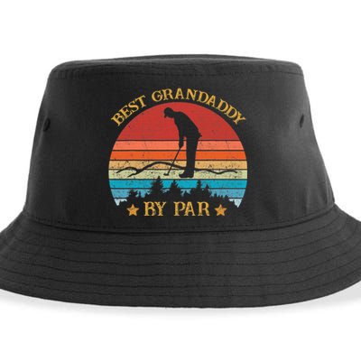 Best Grampy By Par Daddy Fars Day Golf Lover Golfer Sustainable Bucket Hat