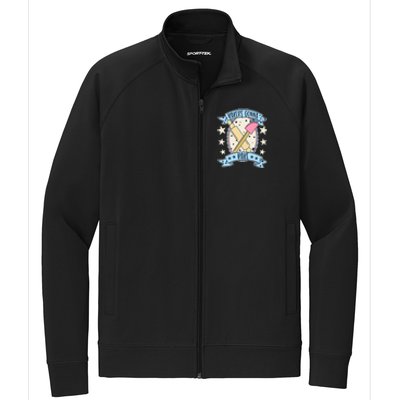 Bakers Gonna Bake Cute Baker Great Gift Stretch Full-Zip Cadet Jacket