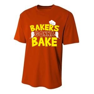 Bakers Gonna Bake Gift Baking Baker Gift Performance Sprint T-Shirt