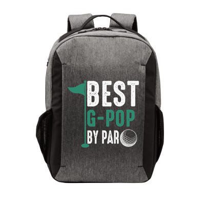 Best G-Pop By Par Father's Day Golf Gift Grandpa Vector Backpack