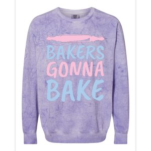 Bakers Gonna Bake Gift For Teen Colorblast Crewneck Sweatshirt