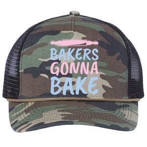 Bakers Gonna Bake Gift For Teen Retro Rope Trucker Hat Cap