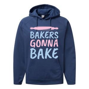 Bakers Gonna Bake Gift For Teen Performance Fleece Hoodie