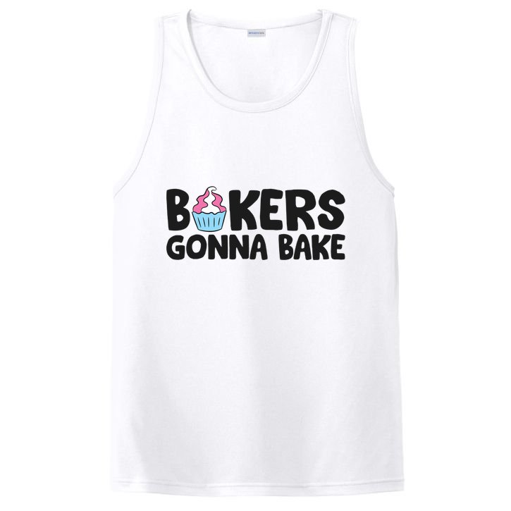 Bakers Gonna Bake Kitchen Dessert Baking Cupcakes Gift PosiCharge Competitor Tank