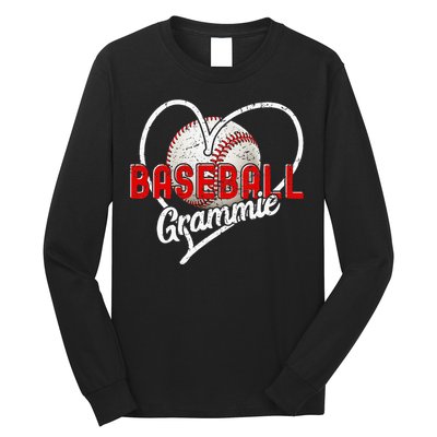 Baseball Grammie Baseball Love Baseball Player Long Sleeve Shirt