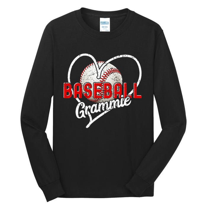 Baseball Grammie Baseball Love Baseball Player Tall Long Sleeve T-Shirt