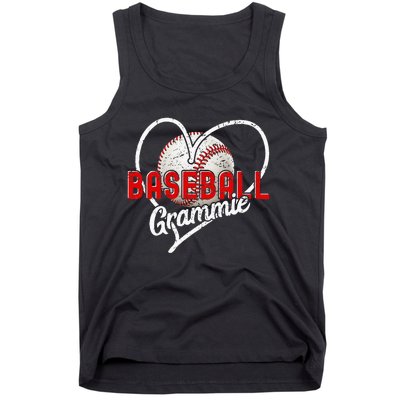 Baseball Grammie Baseball Love Baseball Player Tank Top