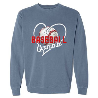 Baseball Grammie Baseball Love Baseball Player Garment-Dyed Sweatshirt