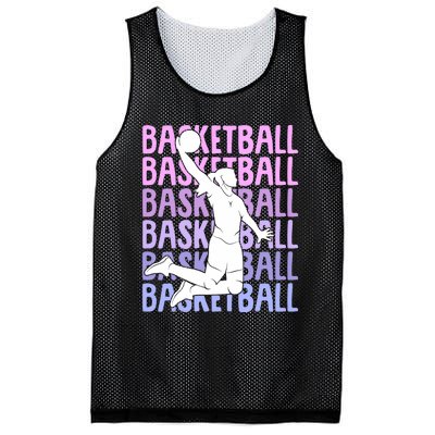 Basketball Girl Mesh Reversible Basketball Jersey Tank