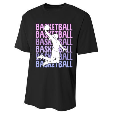 Basketball Girl Performance Sprint T-Shirt