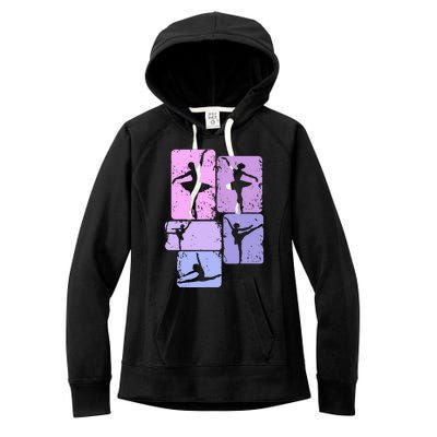 Ballerina Girl Ballet Women's Fleece Hoodie