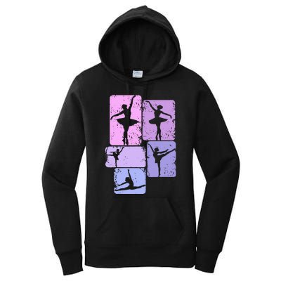 Ballerina Girl Ballet Women's Pullover Hoodie