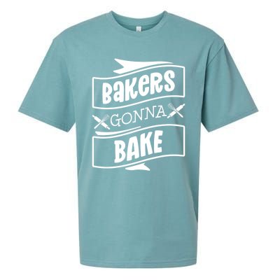 Bakers Gonna Bake Funny Baking Gift Simple Gift Sueded Cloud Jersey T-Shirt