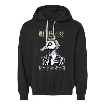Beetle Goose Garment-Dyed Fleece Hoodie