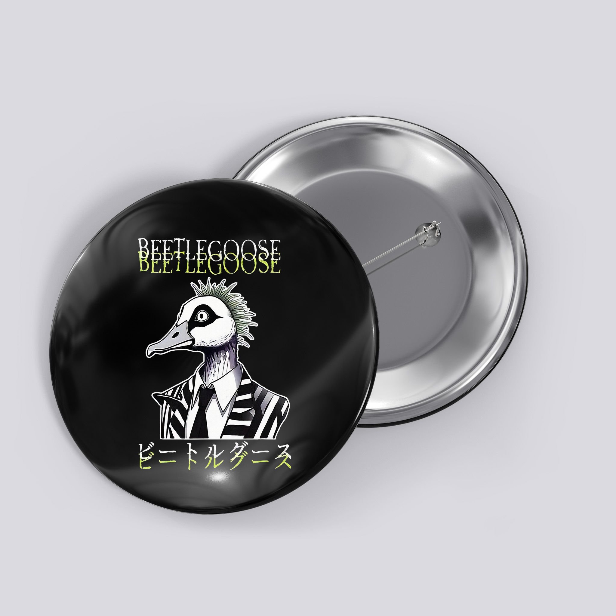 Beetle Goose Button