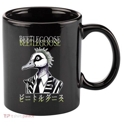 Beetle Goose 11oz C Handle Ceramic Mug