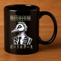 Beetle Goose 11oz C Handle Ceramic Mug