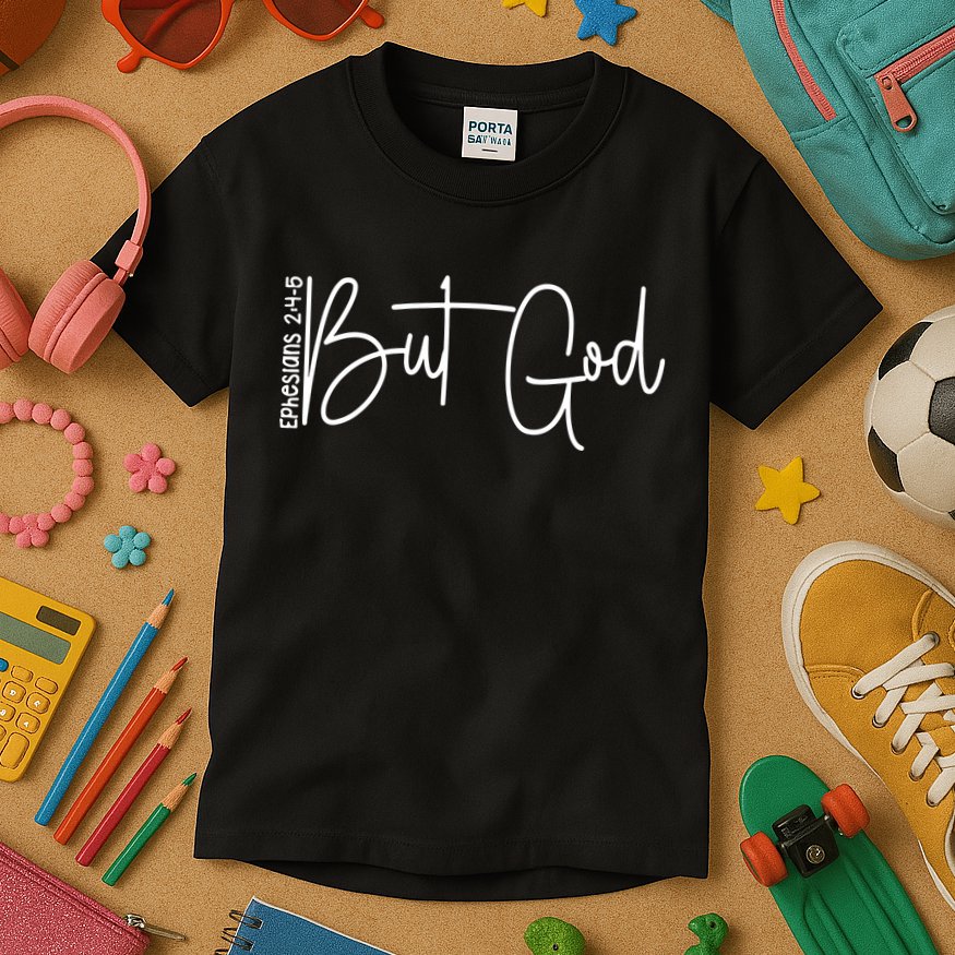 But God Believers God Kids T-Shirt