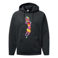 Basketball Girl Performance Fleece Hoodie