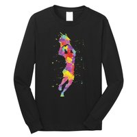 Basketball Girl Long Sleeve Shirt