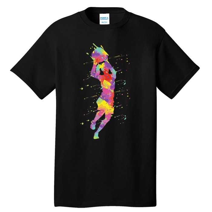 Basketball Girl Tall T-Shirt