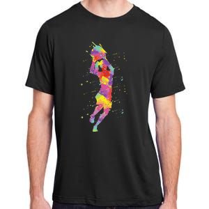 Basketball Girl Adult ChromaSoft Performance T-Shirt