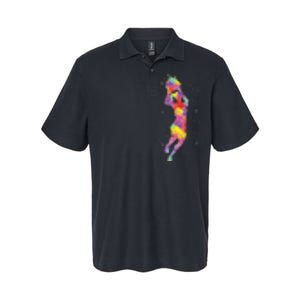 Basketball Girl Softstyle Adult Sport Polo