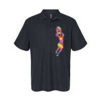 Basketball Girl Softstyle Adult Sport Polo