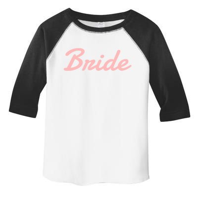 Bride Gift Toddler Fine Jersey T-Shirt