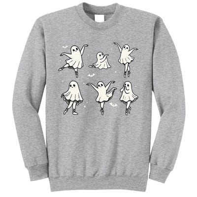 Ballet Ghost Ballet Dancer Spooky Dance Halloween Sweatshirt