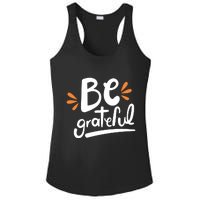 Be Grateful Ladies PosiCharge Competitor Racerback Tank